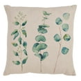thumbnail image 2 of Saro Lifestyle Eucalyptus Design Throw Pillow, 2 of 5