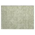 thumbnail image 2 of Addison Rugs Chantille Indoor/Outdoor Transitional Lines Aloe Washable Rectangle Rug, 1'8" x 2'6", 2 of 6