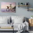 thumbnail image 2 of Stupell Industries Bunny Rabbit on Bike by Nautical Beach,36 x 48,Designed by Lucia Heffernan, 2 of 6