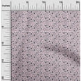 thumbnail image 2 of oneOone Tissu Popeline de Coton Rose Clair Matériel de Robe Animal Tissu Imprimé Tissu au Mètre 42 Pouces de Large, 2 of 4