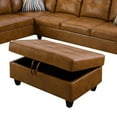 thumbnail image 3 of StarHomeLiving Left Facing Sectional Sofa w/ottoman Left Facing, 3 of 5