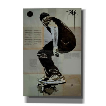 Epic Graffiti 'Come and Go' by Loui Jover, Canvas Wall Art, 40"x60"