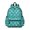 LightGreen Cartoon Dinosaurs Silhouettes, variant on Dinosaur and Star Navy Pattern Cute School Backpack with Padded Back and Adjustable Shoulder Straps 13.4"x11"x4.7"