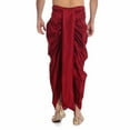 thumbnail image 2 of Mens Indian Wear Silk Bend Handmade Free Size Harem Salwar Dhoti Sherwani Bottom, 2 of 3