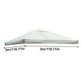 thumbnail image 2 of Housse de Gazebo Extérieure Imperméable, Housse de Toit de Gazebo Escamotable, Toile de Remplacement pour Cour, Jardin, Cour Arrière, 2 of 9