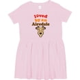 thumbnail image 3 of Inktastic Airedale Terrier Dog Lover Girls Toddler Dress, 3 of 5