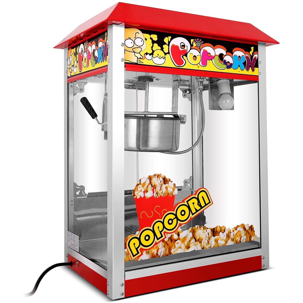 Roof Popper Machine HighEnd Commercial Popcorn Machine 8 ounce