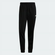 Adidas Men's Tricot Tapered 3-Stripes Track Pant Black