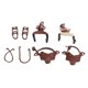 thumbnail image 5 of Figura de Rodeo de caballo para niños, modelo de jinete de caballo de granja simulado, juguete, regalo de cumpleaños, decoración, 5 of 14
