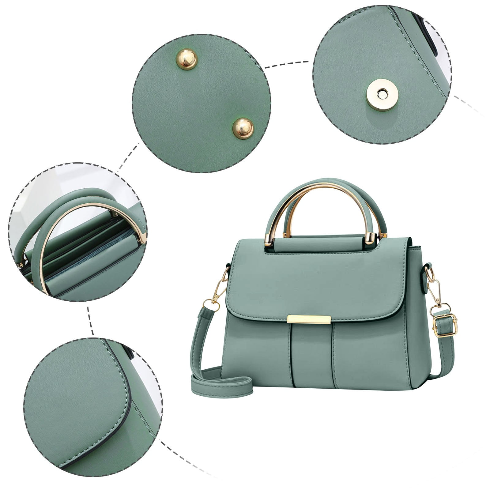 Small Purse and Handbags for Women 2025 Trendy Leather Ladies Top Handle Shoulder Bag Crossbody Satchel Tote