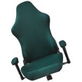 thumbnail image 4 of RENACLIPY 1 Funda Para De Oficina Y Gaming Color Verde Oscuro Con Tela Elástica Y Cremallera, 4 of 8