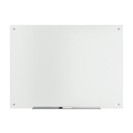 TRU RED Tempered Glass Dry Erase Board Frosted 4 x 3 (TR61199)