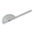 thumbnail image 3 of Uxcell Stainless Steel Angle Protractor 0 to 180 Degrees Round Head Angle Measuring Ruler General Tool with 20cm Arm, 3 of 5