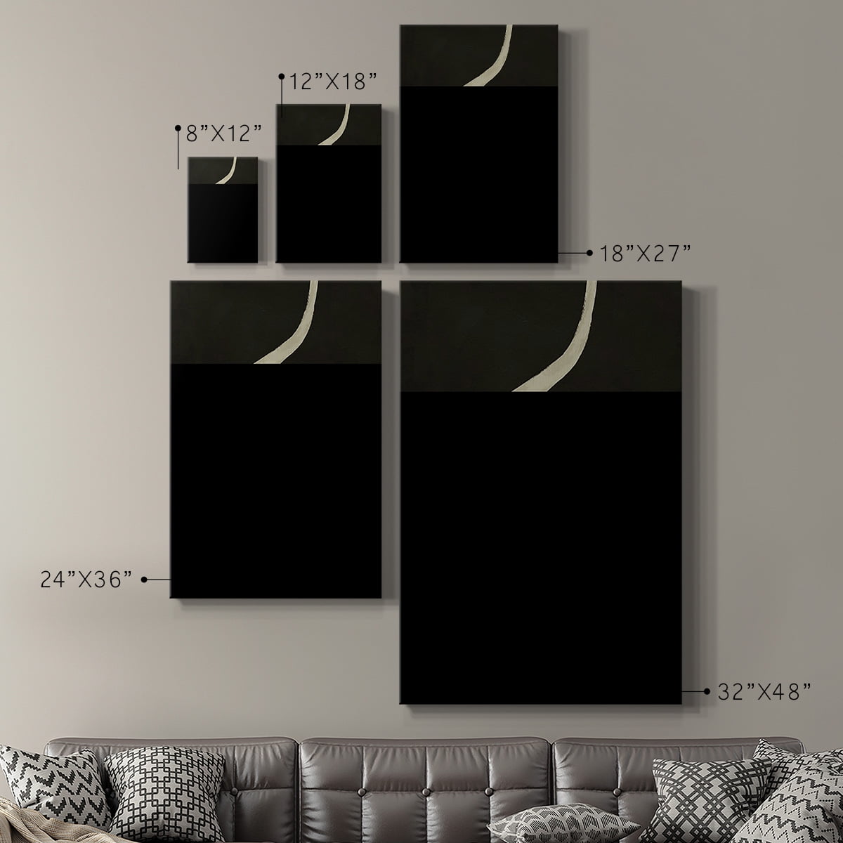 Neutral Spring I Premium Gallery Wrapped Canvas - Ready to Hang