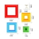 thumbnail image 2 of Bewildely ABS seguro y duradero desarrollo intelectual cerebro juguete conjunto para niños y niñas juguetes para niños Juguetes de construcción 60 piezas, 2 of 6