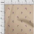 thumbnail image 1 of oneOone Cotton Flex Peach Fabric Leaves & Flower Floral Diy Clothing Quilting Fabric Print Fabric By Yard 40 Inch Wide, 1 of 4
