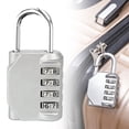 thumbnail image 2 of GZQJFMY Combination Lock,4 Digit Combination Padlock Outdoor,School Lock,Gym Locks (Gray), 2 of 8
