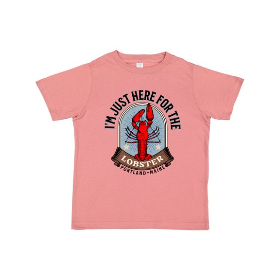 Inktastic Portland Maine Funny Lobster Lover Boys or Girls Toddler T-Shirt