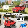 thumbnail image 6 of TOKTOO Electric Car for Toddler, Mercedes-Benz G63 Licensed 12V Ride on Toys, Toddlers Power Ride on Car with Remote Control & High Window & LED Lights & Music, White, 6 of 8