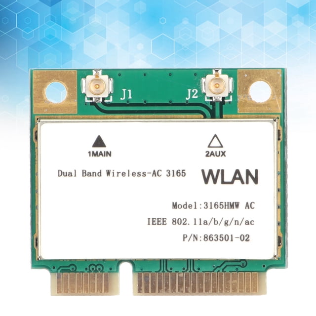 Wireless Adapter, Wireless Card Plug and Play Dual-Band Card PCIE Wifi Card for Home Office School