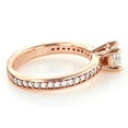 thumbnail image 2 of Ladies 14K Natural 0.7 Ctw Diamond Unique Engagement Ring (Rose Gold Size 7.5), 2 of 3