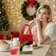thumbnail image 5 of Adornos navideños, adornos navideños, regalos navideños, bolsa de Navidad, bolsa de regalo de Nochebuena, bolsa de dulces, bolsa, decoración navideña, artículos promocionales, bolso de tela, 5 of 6