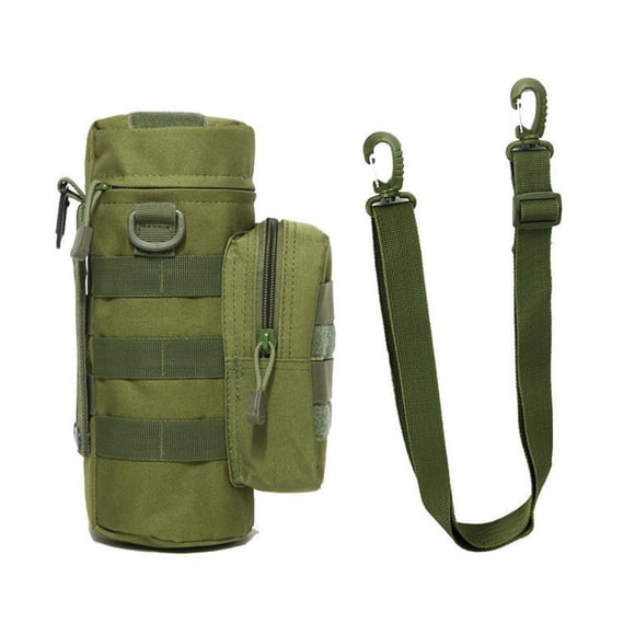 Bolsa de nylon para botella de agua Greeniant Mochilero Cierre de cremallera Verde OD032005-03