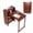 Coffee, variant on Porfeet Prayer Bench Kneeler, Wooden Kneeler Bench with Cushion, Church Kneeling Stand Stool, Padded Prayer Chair Shelf for Kneeling at Home and Church