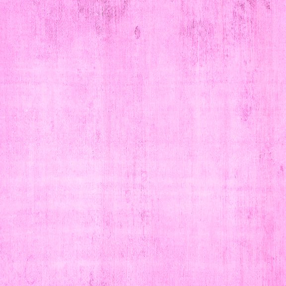 Ahgly Company Indoor Square Solid Pink Modern Area Rugs, 8' Square