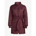 thumbnail image 7 of Time and Tru Women's Onion Belted Barn Coat, Sizes XS-3X, 7 of 7