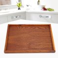 thumbnail image 3 of Greensen Rectangle Wooden Tea Tray Serving Table Plate Snacks Food Storage Dish for Hotel Home , Tea Serving Plate , Tea Tray, 3 of 8