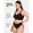 thumbnail image 6 of Fit for Me by Fruit of the Loom Women's Plus Size Seamless Thong, 2-Pack, Sizes 1X-4X, 6 of 8