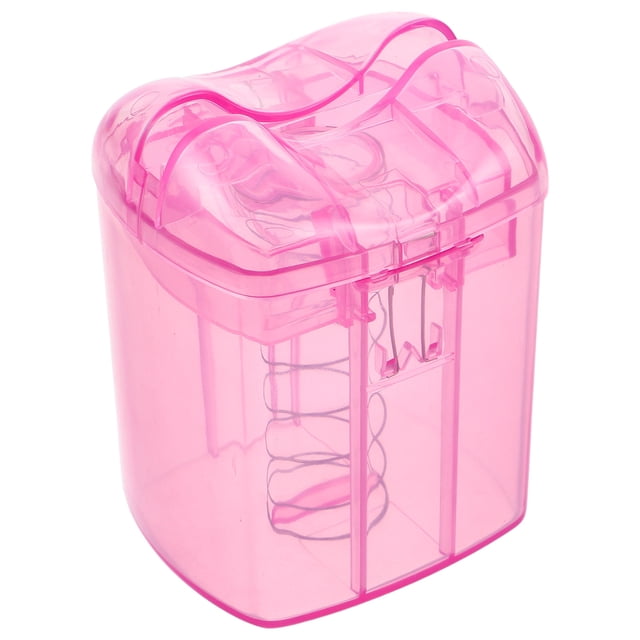 Luxshiny 1 Ensemble Compact Porte-Papier Permanent Rangement pour Salon avec Plastique Rose