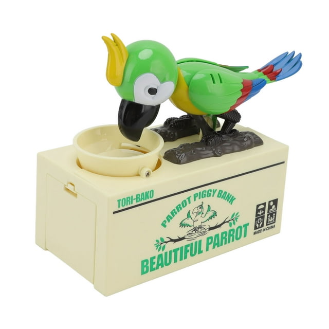 Boîte à Monnaie Jouet Robotique Mignon, Banque Électrique pour Enfants, Belle Banque d'Épargne en Forme d'Animal avec Design Mignon pour Plus de 6 Ans
