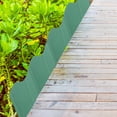 thumbnail image 4 of HONMEET 20Pcs Green Decorative Garden Border Fence Plastic Landscape Edging for Yard and Pathways, 4 of 8