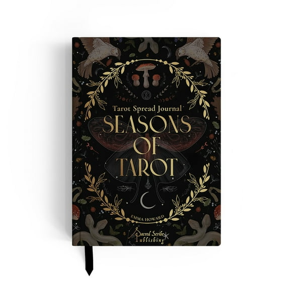 Seasons of Tarot: A Guided Journal with 66 Spreads and Daily Affirmations for Reflection & Transformation, (Hardcover)