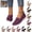 Dark Purple, variant on Orthopedic Shoes for Women Summer Walking Slip on Non Slip Arch Support Sneakers Dressy Breathable Mesh Closed Toe Shoes (Black)