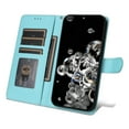 thumbnail image 6 of JTCASES Compatible with Samsung Galaxy S20 Ultra 5G 6.8 inch Case Wallet Flip Folio Case [Kickstand] with RFID Blocking Card Holders [Shockproof] and Wrist Strap Cover for Men Women Girls, Mint, 6 of 12