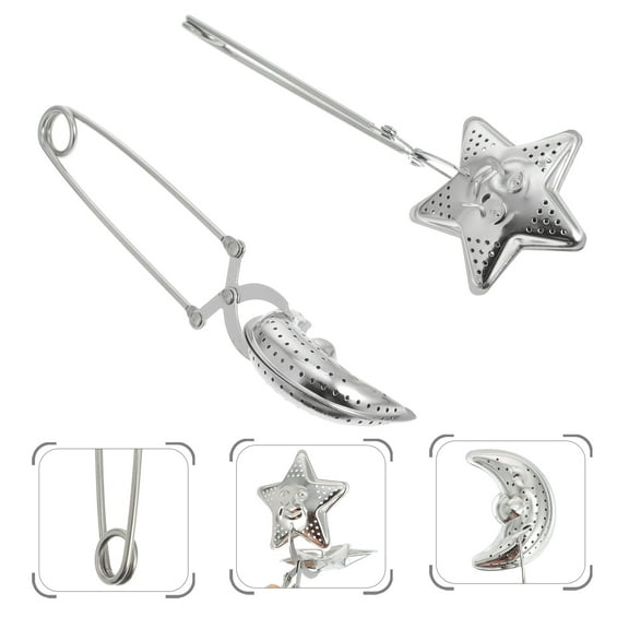 TEHAUX 2Pcs Stainless Steel Tea Infuser For Loose Tea Straining And Office