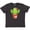 Retro Heather Black, variant on Inktastic Cute Cactus with Flower Hairpiece Youth T-Shirt