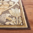 thumbnail image 3 of SAFAVIEH Paradise Torrey Floral Area Rug, Brown, 5'3" x 7'6", 3 of 7