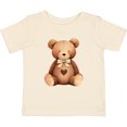 thumbnail image 3 of Inktastic Cute Teddy Bear with Heart Boys or Girls Baby T-Shirt, 3 of 5