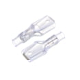 thumbnail image 5 of Uxcell 6.3mm Wire Terminal Male Spade Connector with Insulating Sleeve 100 Pack, 5 of 5