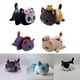 thumbnail image 2 of Muñecos de peluche de gato, muñeco de gato de peluche, almohada, regalos de Navidad para niños, gato blanco y negro nuevo, 2 of 2