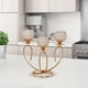 thumbnail image 4 of Portavelas de cristal de adornados, Mesas decorativas Candelabros, Tealight, Portavelas sin llama Soporte para Buffet Hotel, 4 of 7