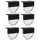 thumbnail image 1 of Luces solares LED para patio, luces solares para escaleras, luces solares LED impermeables para patio, patio, entrada, porche, entrada, blanco cálido/color de cadena, 1 of 5