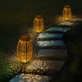 thumbnail image 4 of Coolmade Solar Lanterns Outdoor Lights Solar Lantern Metal Bronze, 4 of 8