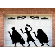 HALLOWEEN DECOR ~ Hitchhiking Ghost #2 Halloween, Wall or Window Decal LRG each 35 +" tall  THESE ARE NOT WINDOW CLINGS