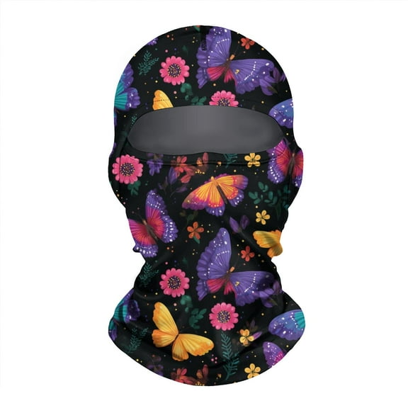 All-Over Print Scarf/Ski Mask – Windproof, UV Protection Balaclava for Men & Women, Breathable Stretch Balaclava Neck Gaiter, Moisture-Wicking Face Cover for Cycling, Running, Skiing & Outdoor Sports