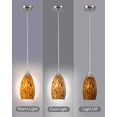 thumbnail image 3 of Luces colgantes de vidrio Karyfine Mini para isla de cocina, 3 of 6